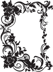 Frame. Hand drawn vector illustration	