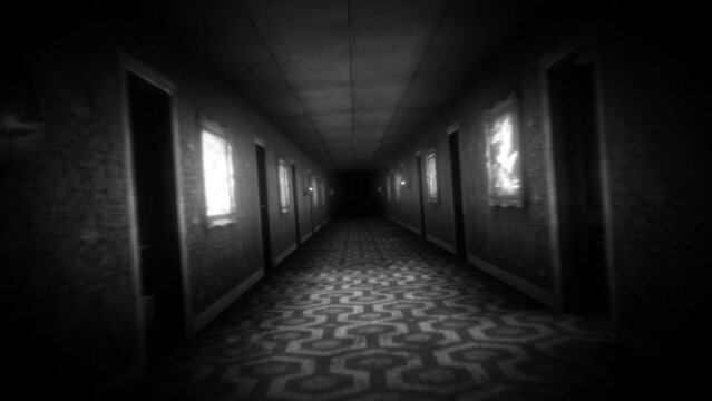 Horror Hallway Film Noir Zombies