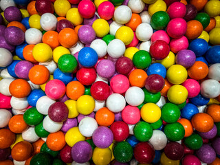 Fototapeta na wymiar Bubble gum balls from the Grand Bazaar