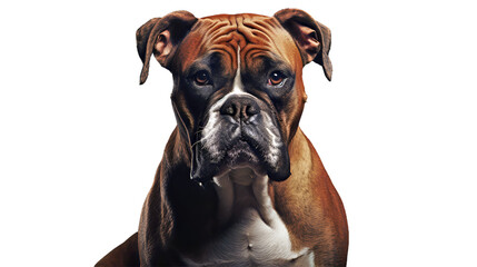 Obraz premium portrait of a boxer dog