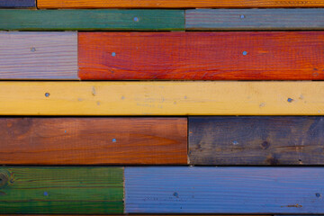 Abstract Colored Wood Texture or Background 