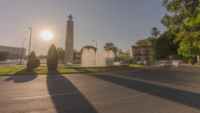 Monumento a Juan Sebasti&aacute;n de Elcano Hyperlapse
