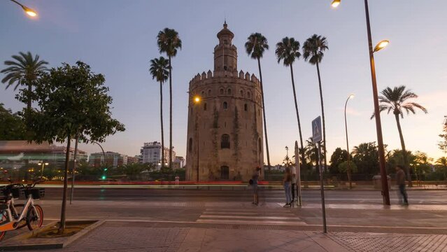 Torre del Oro Hyperlapse 