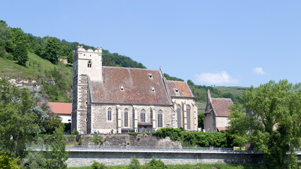 Fototapeta na wymiar Wehrkirche St. Michael, Mutterkirche der Wachau