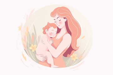 International Women's Day & Mother's Day Concept. International Women's Day & Mother's Day Theme. International Women's Day & Mother's Day Backround.
