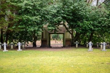 Entry to a graveyard