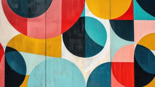 Abstract aesthetic modern background with vintage warm colors.