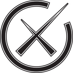 Obraz premium Wrong Mark Symbol