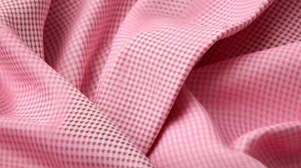 A houndstooth pink background for a classic look