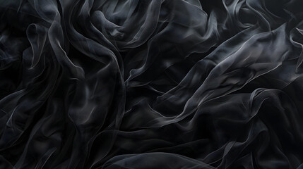 Obraz premium Beautiful black abstract background, all black wallpaper as a background, black and gold, black texture, black pattern background, black background for text and presentations