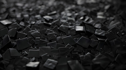 Obraz premium Beautiful black abstract background, all black wallpaper as a background, black and gold, black texture, black pattern background, black background for text and presentations