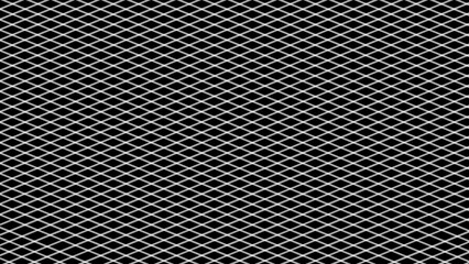 Black and white diagonal plaid background
