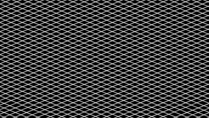 Black and white diagonal plaid background