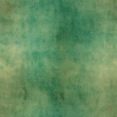 Obraz premium Antique look vintage green plain rough grunge paper generated AI