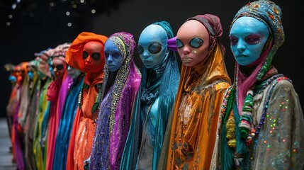 Fototapeta premium Spectral Procession