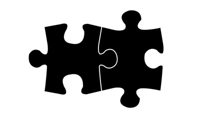 Obraz premium logo puzzle piece