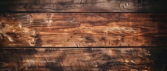 Foto op Plexiglas Old Grunge Dark Textured Wooden Background Surface of the Old Brown Wood Texture © Korey