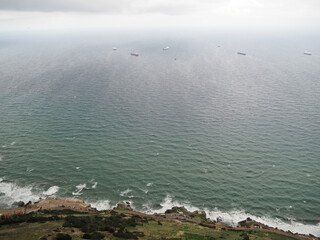 long-distance sea view