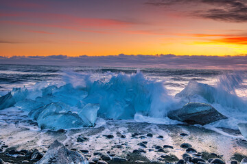Black Diamond Beach, Fellsfjara, Iceland