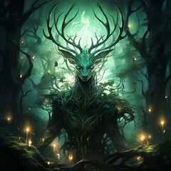 scary halloween background