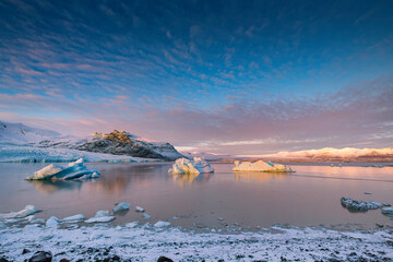 Fjallsárlón Glacial Lagoon, Iceland