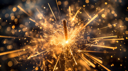 sparkler celebration and fireworks sparkle light