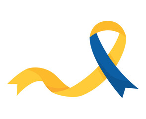 down syndrome ribbon design © Jeronimo Ramos