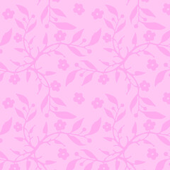 Fototapeta na wymiar Pink Floral decorative design, background texture