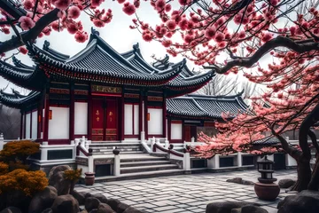 Fototapeten chinese temple © asad