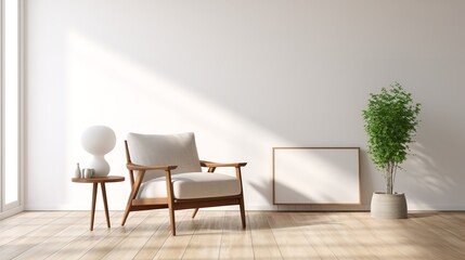 Sleek Minimalist Living Room: Clean Lines, Open Spaces