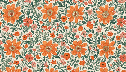 floral patter texture seamless