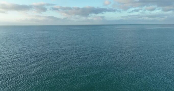 Aerial view of beautiful sea surface