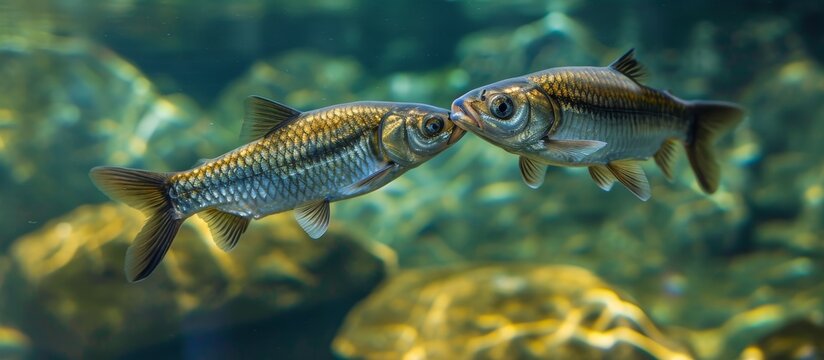 Clear water is home to Mahseer barb, also known as Neolissochilus stracheyi.