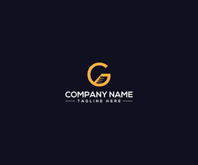 G company logo design vector