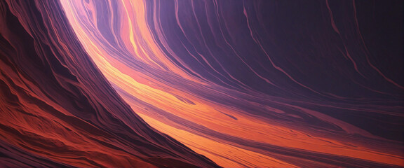 Outer planet terrain feel flow background. Mystical colourful graphic. - obrazy, fototapety, plakaty