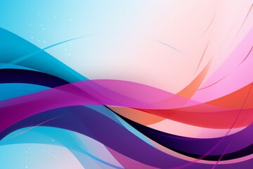 Abstract background with colourful waves for queer gender awareness 