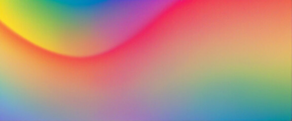 Rainbow colors gradient background, vibrant red yellow blue gradient banner web header poster design, copy space