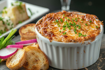 Flavorful French Onion Dip Recipe., street food and haute cuisine