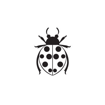 ladybird in cartoon, doodle style. Image for t-shirt, web, mobile apps and ui.  Isolated 2d vector illustration in logo, icon, sketch style, Eps 10. AI Generative