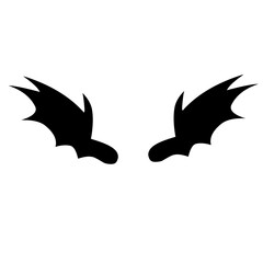 dragon wing silhouette
