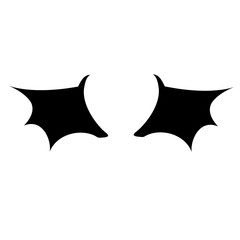 dragon wing silhouette