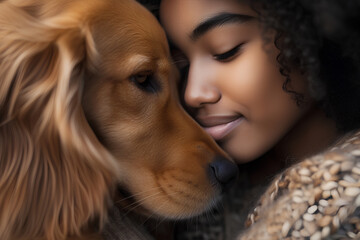 Portraits of pets, capturing their unique personalities and expressions. Create scenes that celebrate the bond between animals and their human companions 