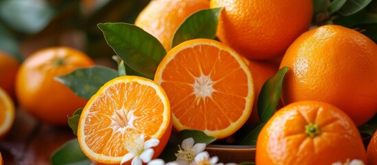 Tantalizing Tangerine, Zesty Oranges and Mandarin Delight - A Burst of Citrusy Bliss with Tangerine, Oranges, and Mandarin Fruit