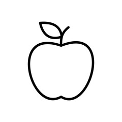 Apple icon vector. Apple vector icon. apple symbols for your web design.