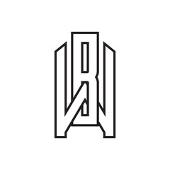w and b logo design