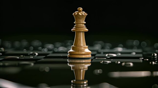 a single chess piece
