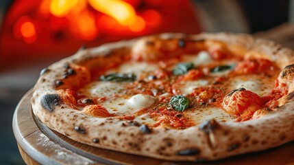 Pizza concept. Preparing traditional italian pizza.