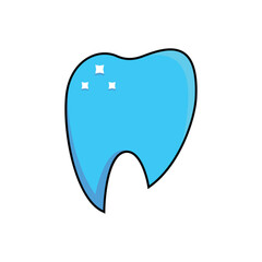 Dental Clinic Logo Teeth abstract design vector template.