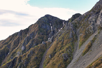 南アルプスの農鳥岳
