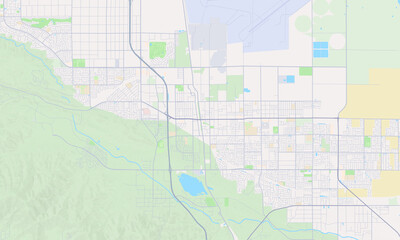 Palmdale California Map, Detailed Map of Palmdale California